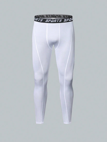 Men's Quick-Dry Compression Pants, Sports Base Layer Tight Pants, Fitness Running Tight Pants