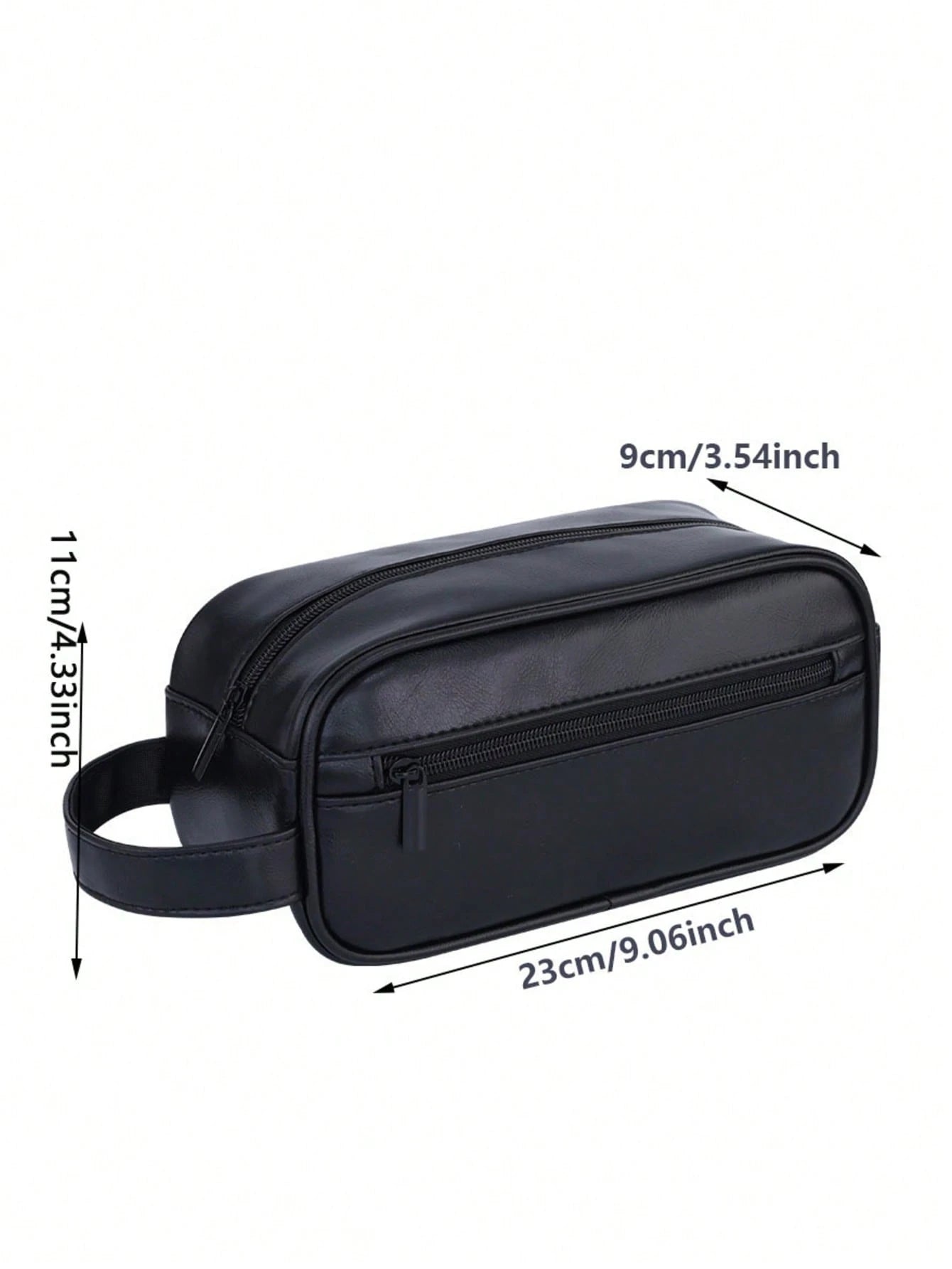 Men Waterproof Travel Toiletries Storage Bag Portable Makeup Organiser Zipper Handbags Retro Large Capacity Travel Business Trip Men's Toiletry Bag