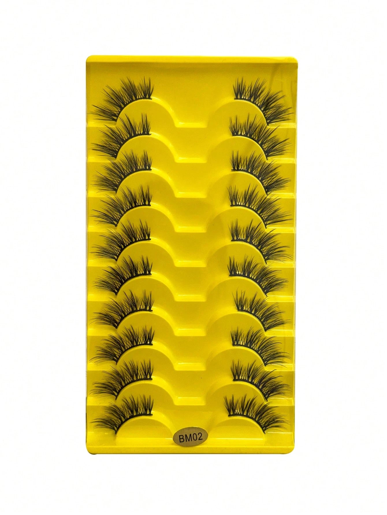 MENGJIESHANGPIN 7 Pairs/Pack HY-02 Natural Curly Messy Long-Lasting False Eyelashes, Eyelash Extensions, Long Eyelash Strips