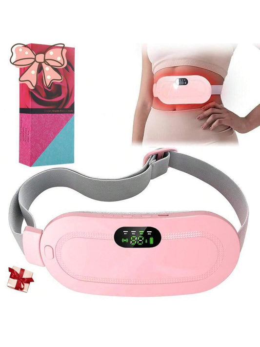 Menstrual Heating Pad Smart UterusWarmer Belt, Relief Waist Cramps VibratingAbdomina Wassager Uterus Warmer WaistMassager, Winter & New Year Gift, StockingFillers, Valentine's Day Gift