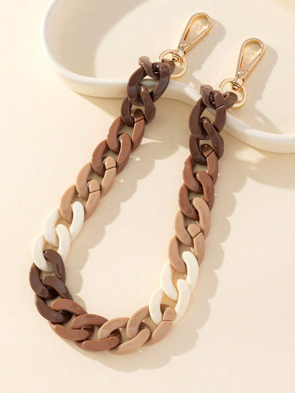 Metallic 7-Color Bag Chain Pendant Bag Strap Extension Chain Phone