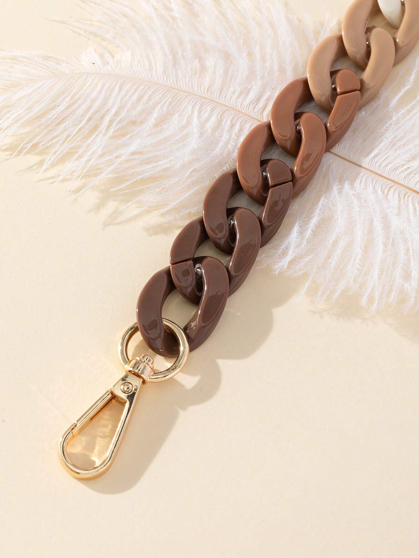 Metallic 7-Color Bag Chain Pendant Bag Strap Extension Chain Phone