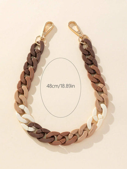 Metallic 7-Color Bag Chain Pendant Bag Strap Extension Chain Phone
