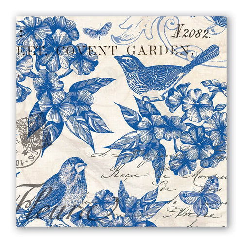 Michel Design Works - Indigo Cotton Luncheon Napkin Set