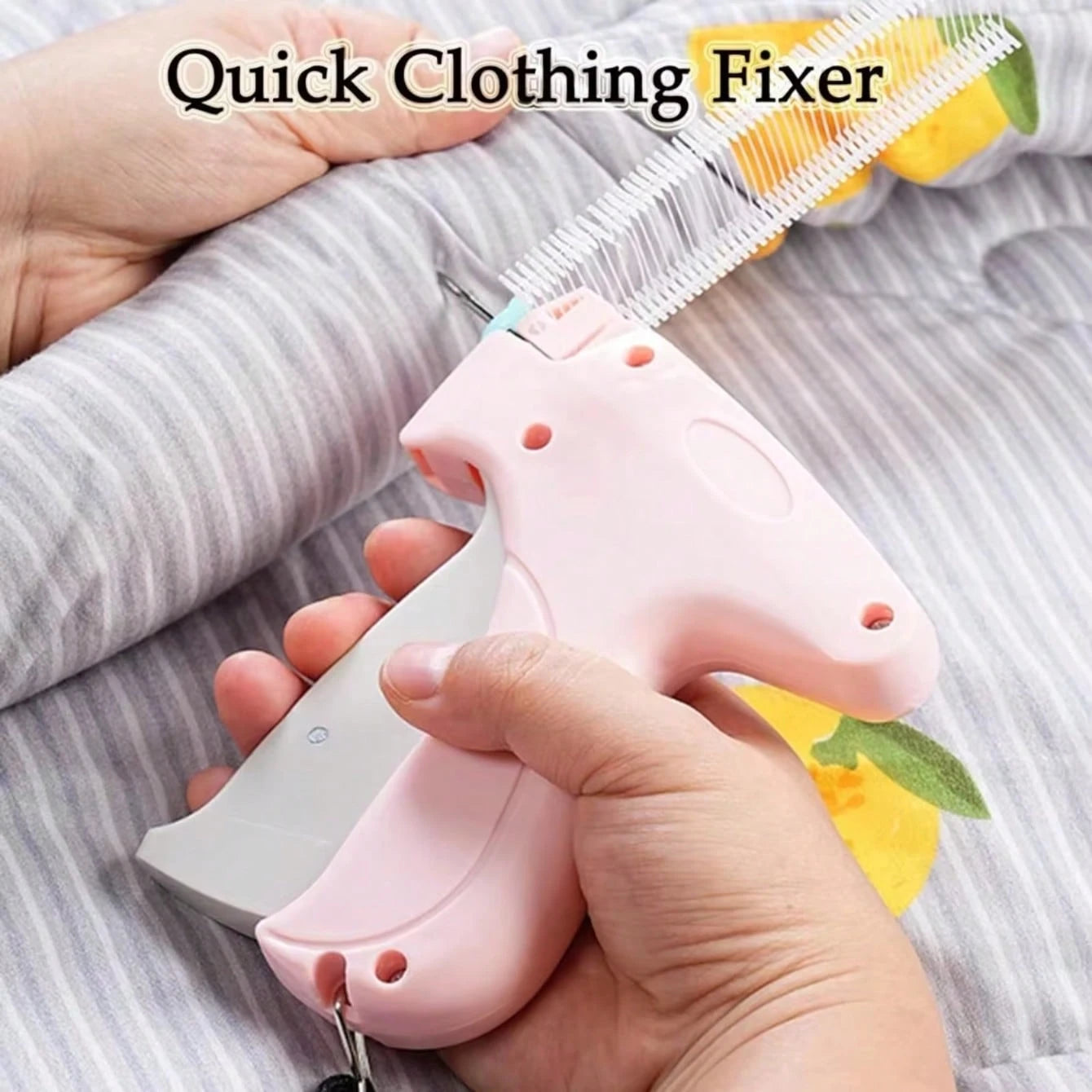Micro Mini Sewing Staple Gun With 6 Needles And 1000 Clips, Clothing Repair Sewing Tool Kit, Suitable For Garment, Quilt Edging, Mini Label Gun, High-Quality Sewing Accessories