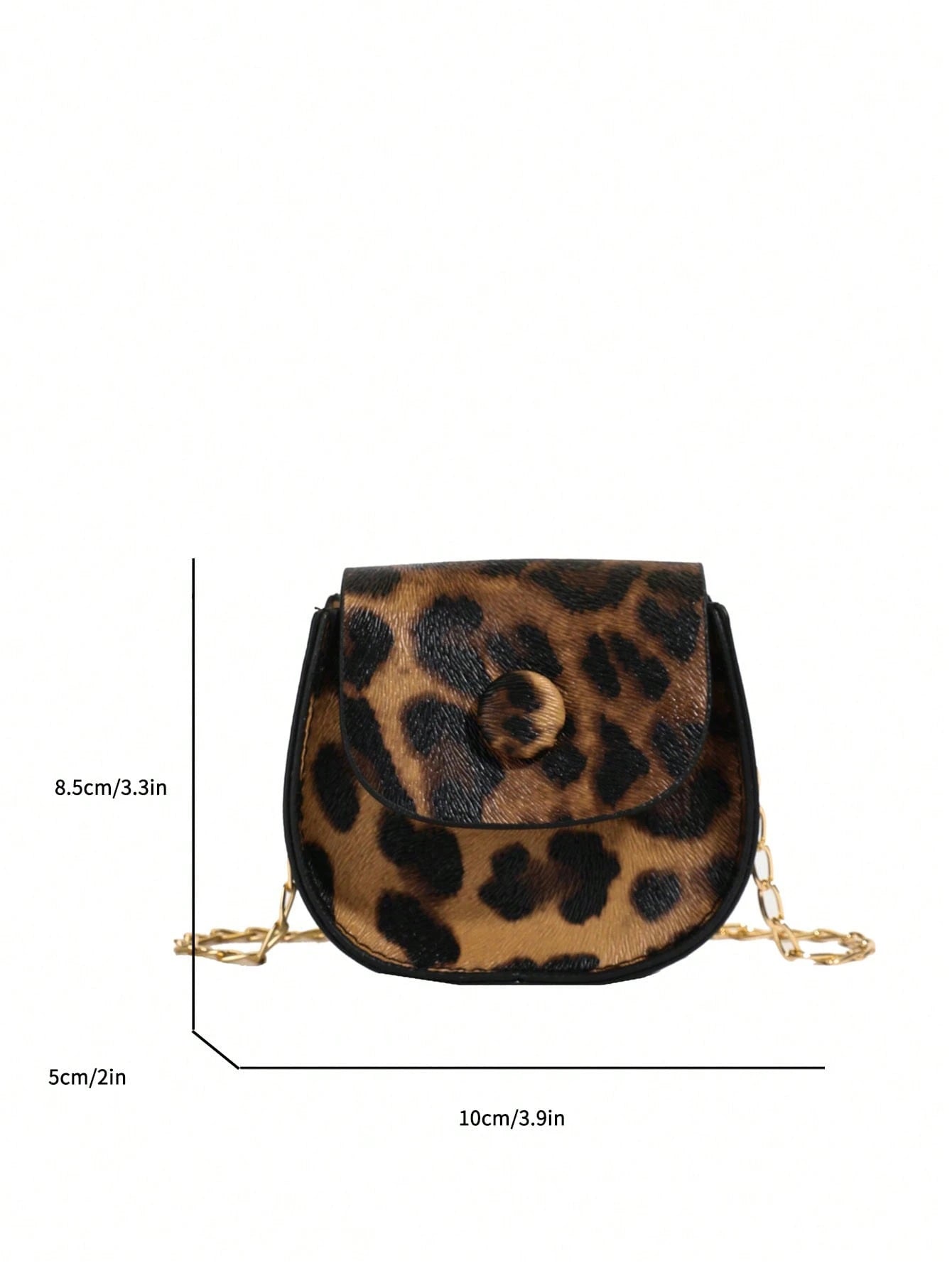 Mini Crocodile Print Clutch Bag, Solid Color Chain Shoulder Bag