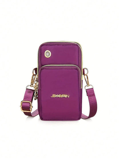 Mini Phone Bag, Wristlet, Multi-Pocket Small Bag For Women Phone, Women Wallet, Fashion Zipper Wallet, Women Casual Clutch, Multi-Function Phone Bag, Wrist Strap Bag, Small Crossbody Bag For Women, Mu