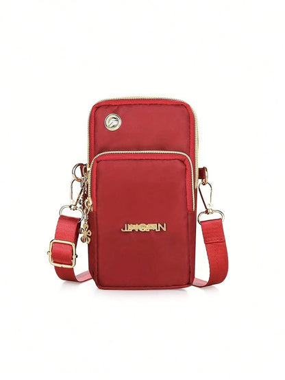 Mini Phone Bag, Wristlet, Multi-Pocket Small Bag For Women Phone, Women Wallet, Fashion Zipper Wallet, Women Casual Clutch, Multi-Function Phone Bag, Wrist Strap Bag, Small Crossbody Bag For Women, Mu