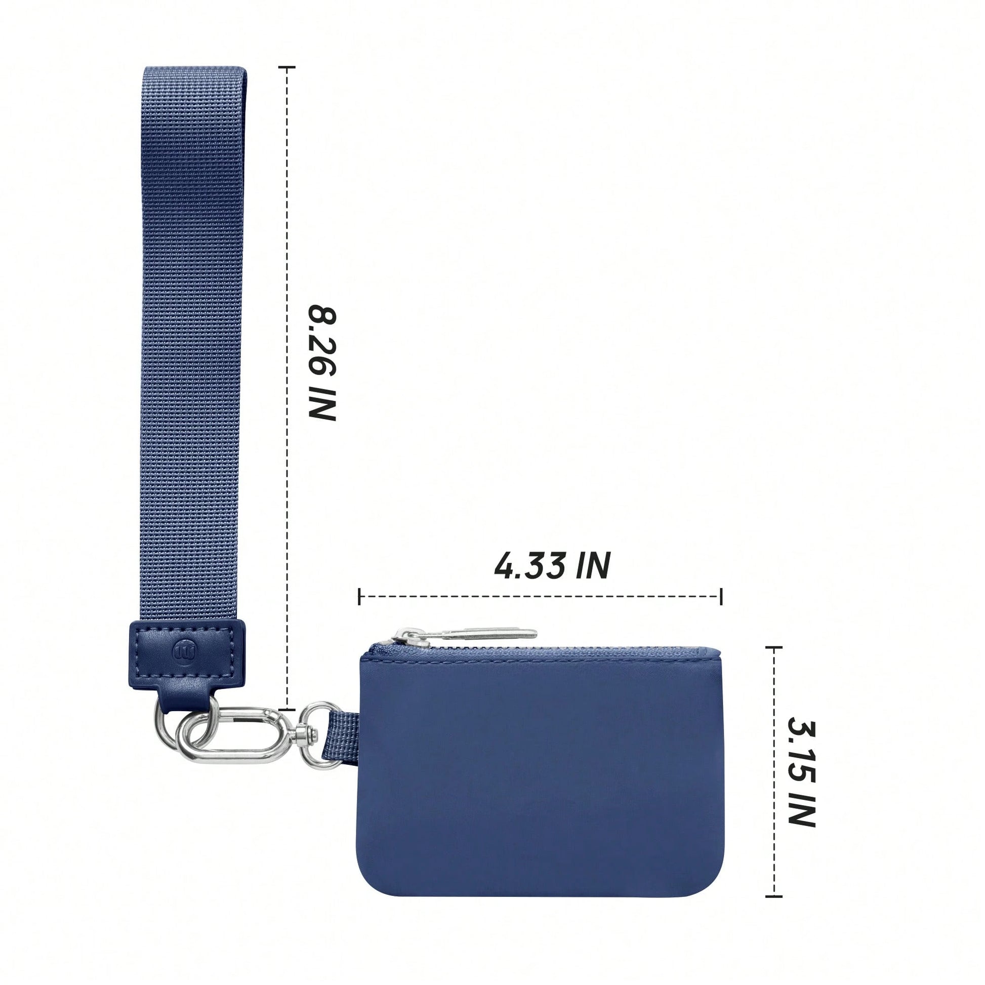 Mini Zip Around Wristlet Wallet With Detachable Mini Wallet & Card Holder Pouches, Ideal Christmas Stocking Stuffer Gift For Travel, Keys, Cards