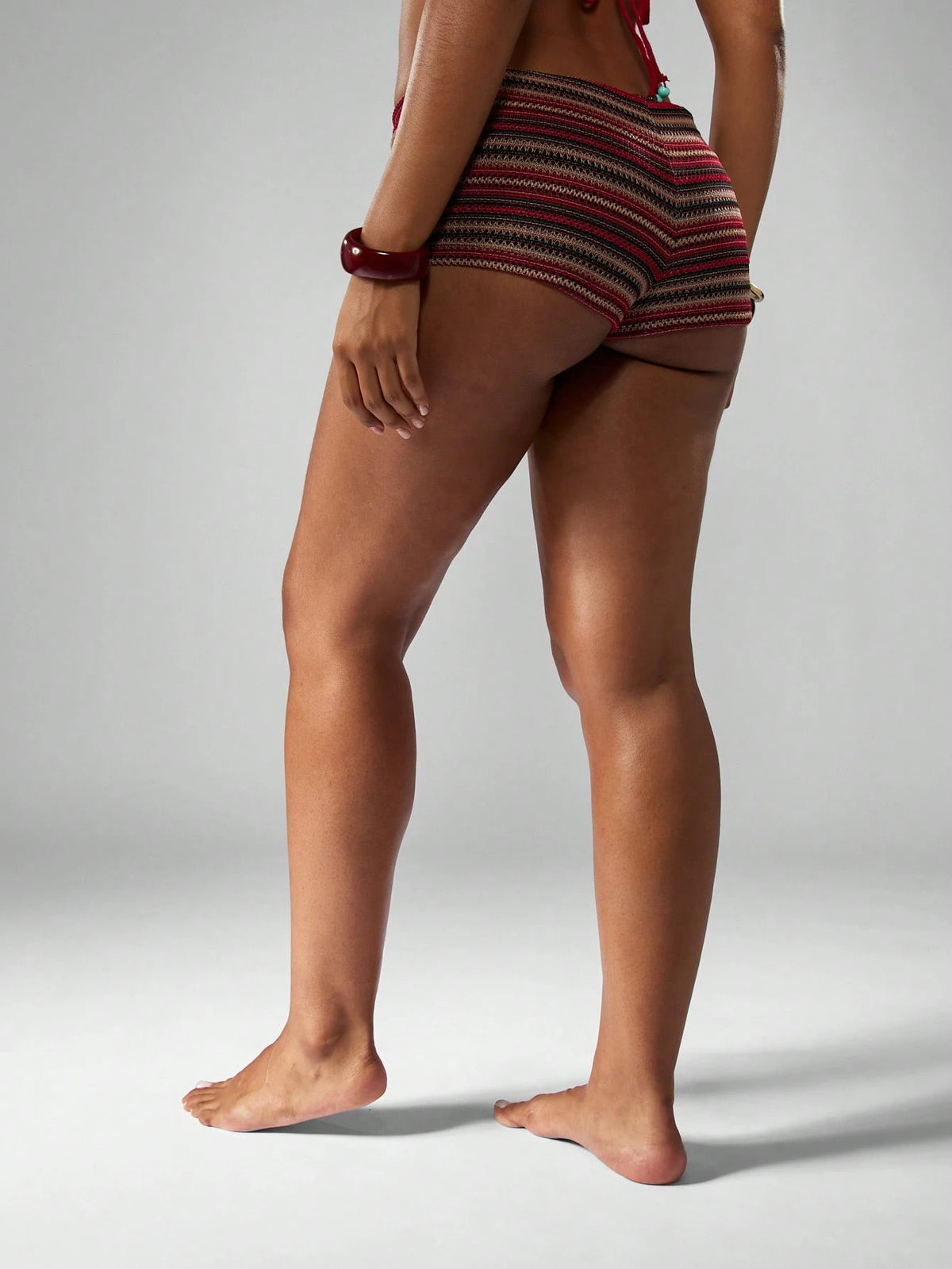 MISSGUIDED Summer Beach Booty Shorts Festival Crochet Patterned Low Rise Dancing Shorts Caribbean Vacay Style Resort Wear Beachwear Hot Pants Club Wear Summer
