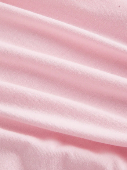 MOD Women's Neck-Tie Floral Twist Knot Waist Ruffle A-Line Dress,Soft Pink,Fairycore,Elegant Cute,Sweet,Summer,Birthday Party Holiday,Graduation,Wedding