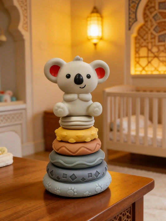 Montessori Baby Toys Soft Rubber Blocks Stacking Building Fun Toys Suitable For 6-12 Months Old Babies Soft Baby Toys Sensory Toys Stacking Soft Blocks Baby Teething Toys Newborn Gifts Baby Toys Toddl