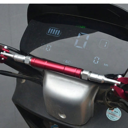 Motorcycle Handlebar Phone Holder, Adjustable Aluminum Alloy Balance Bar Extender For Scooter Modification