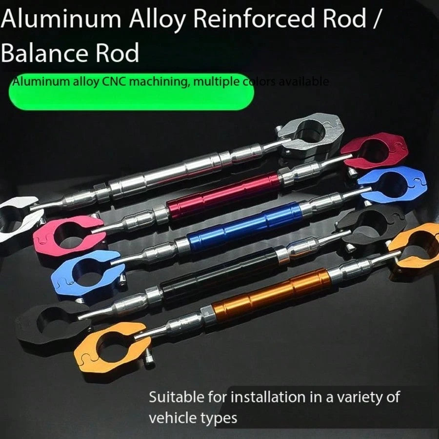 Motorcycle Handlebar Phone Holder, Adjustable Aluminum Alloy Balance Bar Extender For Scooter Modification