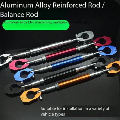 Motorcycle Handlebar Phone Holder, Adjustable Aluminum Alloy Balance Bar Extender For Scooter Modification