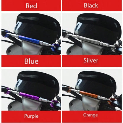 Motorcycle Handlebar Phone Holder, Adjustable Aluminum Alloy Balance Bar Extender For Scooter Modification