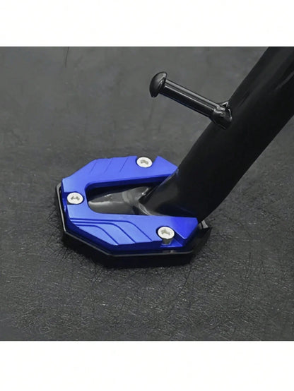Motorcycle Side Stand Pad, Anti-Slip Side Stand Extension Plate, Enlarged Kickstand Extender Foot Pad For Motorcycle & Bike, Non-Slip Support Base, Side Stand Extension Pad With Stable Enlarged Design