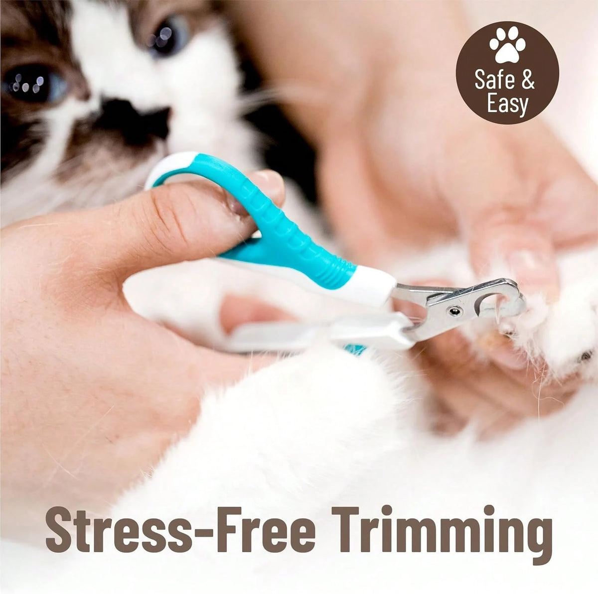 Mr. Pen- Cat Nail Clipper, Stainless Steel, Professional Sharp Cat Claw Trimmer For Small And Medium Cats, Pet Nail Clipper With Sturdy Non Slip Handle