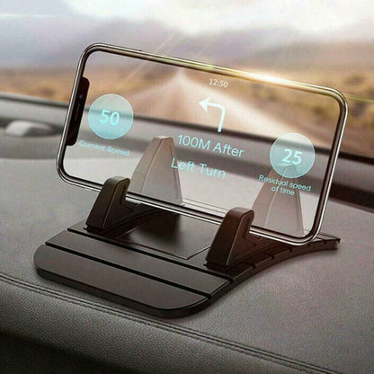 Multi-Functional Silicone Dashboard Phone Holder- Non-Slip Installation, Ideal Compatible With Iphone, And Home Use, Available In Black And White, Home Phone Holder|Modern Phone Holder| Phone Holder