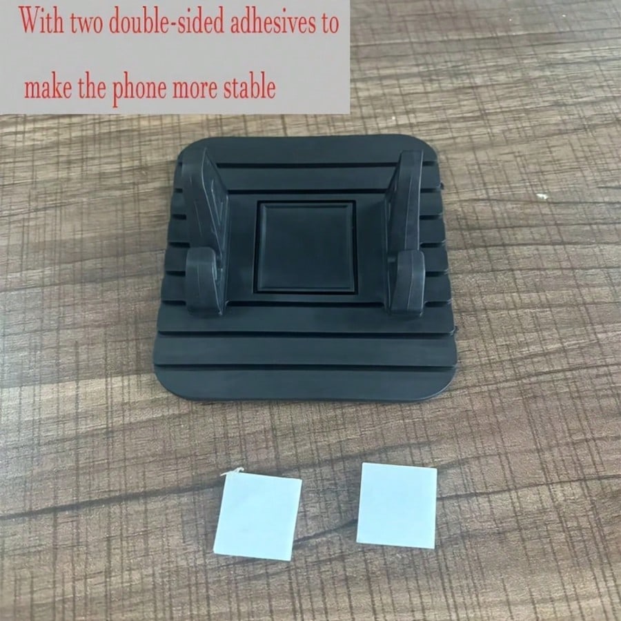 Multi-Functional Silicone Dashboard Phone Holder- Non-Slip Installation, Ideal Compatible With Iphone, And Home Use, Available In Black And White, Home Phone Holder|Modern Phone Holder| Phone Holder