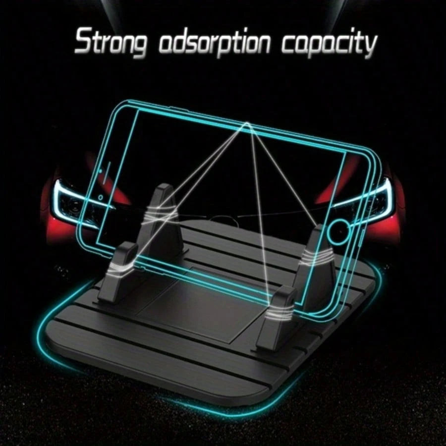 Multi-Functional Silicone Dashboard Phone Holder- Non-Slip Installation, Ideal Compatible With Iphone, And Home Use, Available In Black And White, Home Phone Holder|Modern Phone Holder| Phone Holder