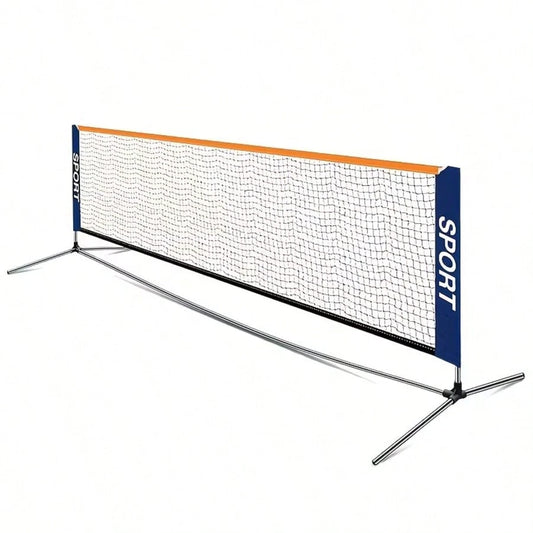 Multi-Purpose Portable Nylon Net, Tennis And Badminton Net, Court Net, No Frame, Badminton Sports Accessories, Badminton Training, Suitable For Badminton, Leather Ball, Tennis, Volleyball, Easy To Ins