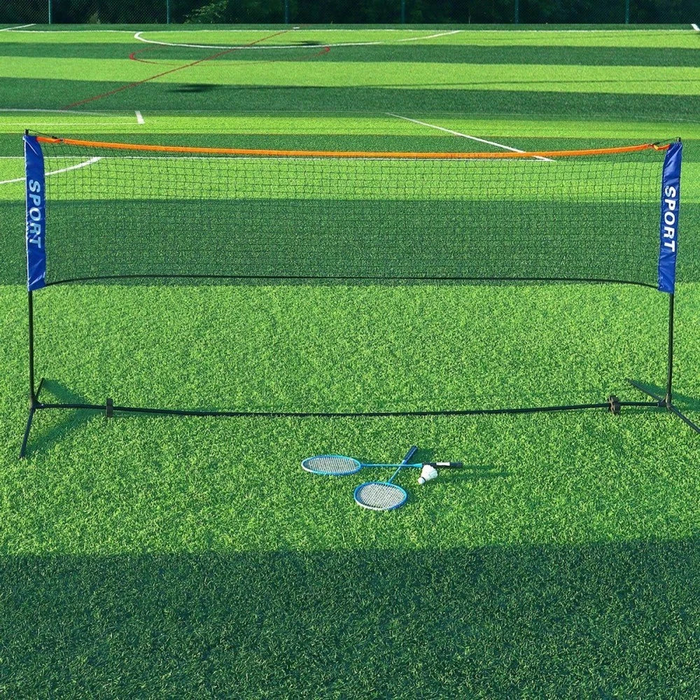 Multi-Purpose Portable Nylon Net, Tennis And Badminton Net, Court Net, No Frame, Badminton Sports Accessories, Badminton Training, Suitable For Badminton, Leather Ball, Tennis, Volleyball, Easy To Ins
