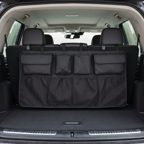 Multifunctional Car Hanging Organizer Bag, Large Capacity Multi-Pocket Storage With Compartments, Fits Trunk Or Seat Back, Easy Interior Clutter Organization, Travel Storage Essential, Multiple Styles