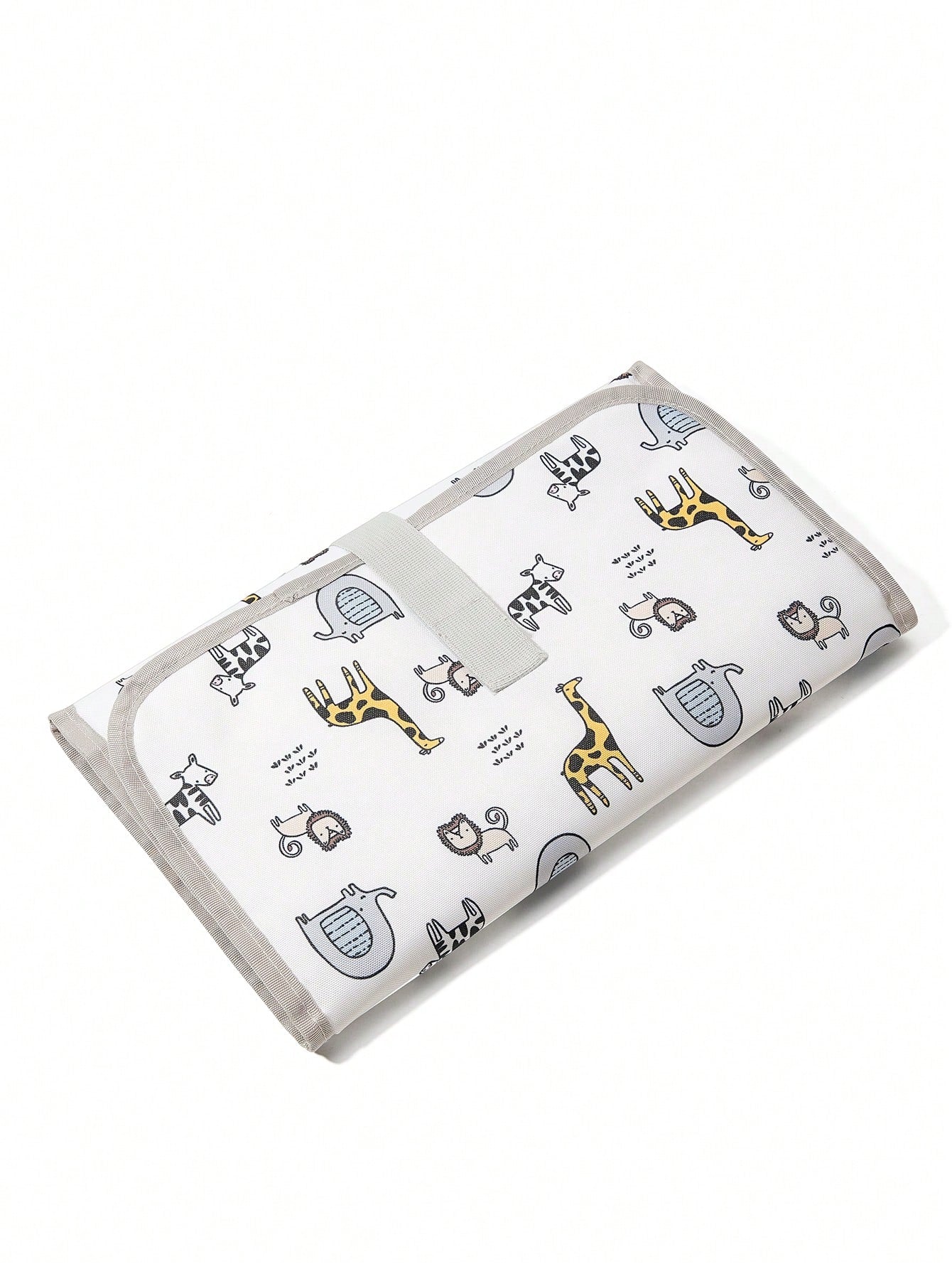 Multifunctional Waterproof Diaper Bag,Padded Changing Mat, Oxford Cloth Printed Tote Handbag For Baby/Infant, Suitable For Hanging On Stroller