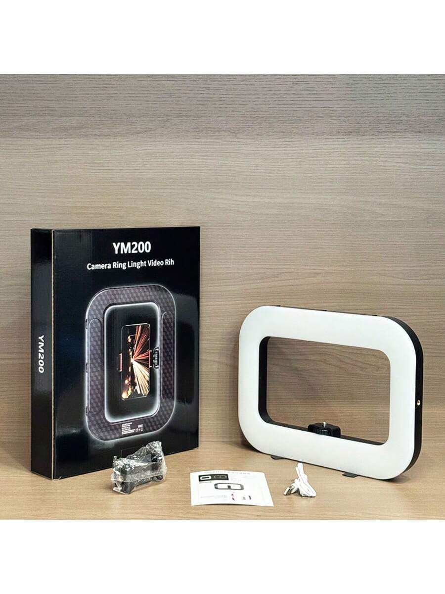 Multipurpose Handheld Circular Fill Light, USB Rechargeable Portable Phone Live Broadcast Photography Light, Desktop Selfie Light, Selfie Lighting, Phone Accessory, Photography Accessory Suitable For