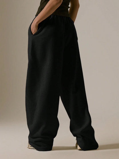 MUSERA Oversized Straight Leg Joggers Vacation Casual Airport Summer Graduation Back To School Fall Holiday