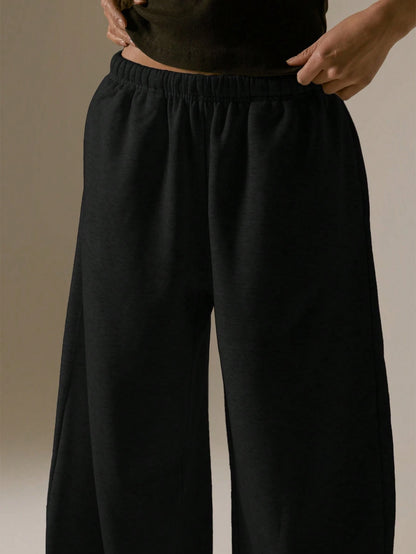 MUSERA Oversized Straight Leg Joggers Vacation Casual Airport Summer Graduation Back To School Fall Holiday