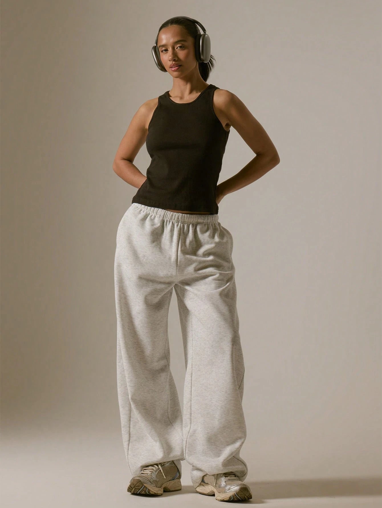 MUSERA Oversized Straight Leg Joggers Vacation Casual Airport Summer Graduation Back To School Fall Holiday