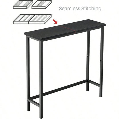 Narrow Entrance Hall Table Thin Sofa Table Suitable For Small Space, Entrance Hall Table Wooden Decorative Table, Side Table Suitable For Corridor, Bedroom, Living Room, Suitable For Holiday Placement