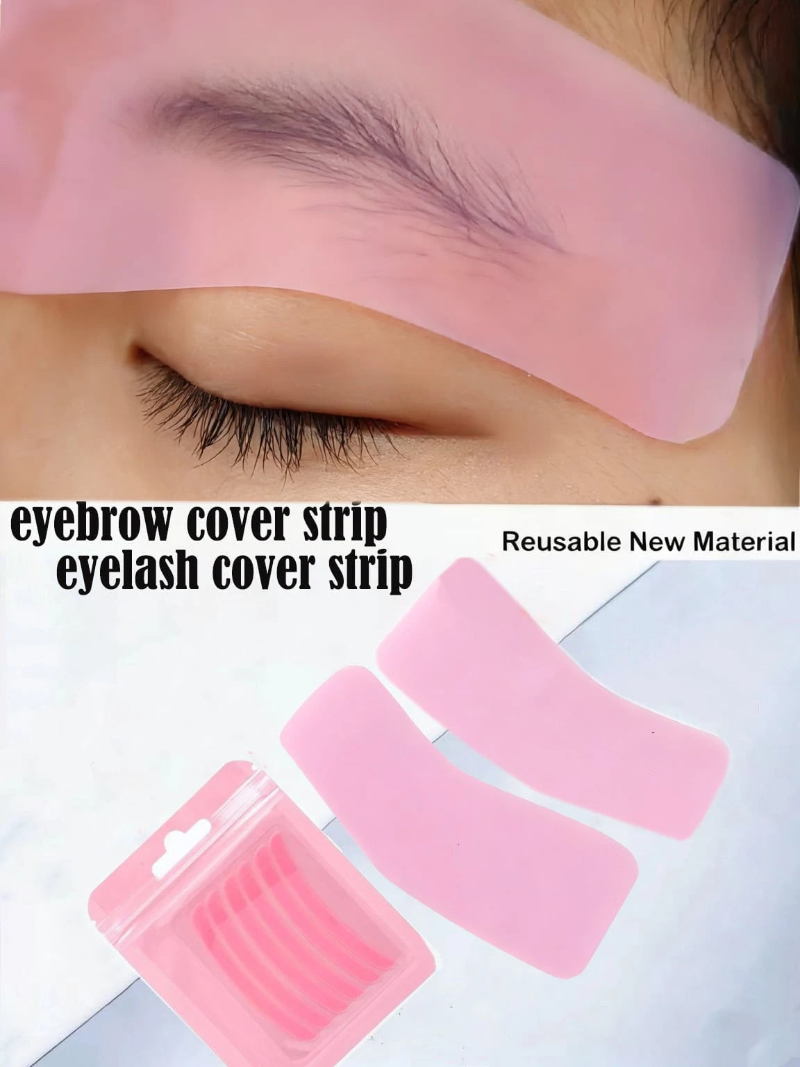 New Bestseller: Silicone Eyebrow & Eyelash Lifting Pads, Reusable Washable Silicone Beauty Patches For Eyebrow And Eyelash Lifting