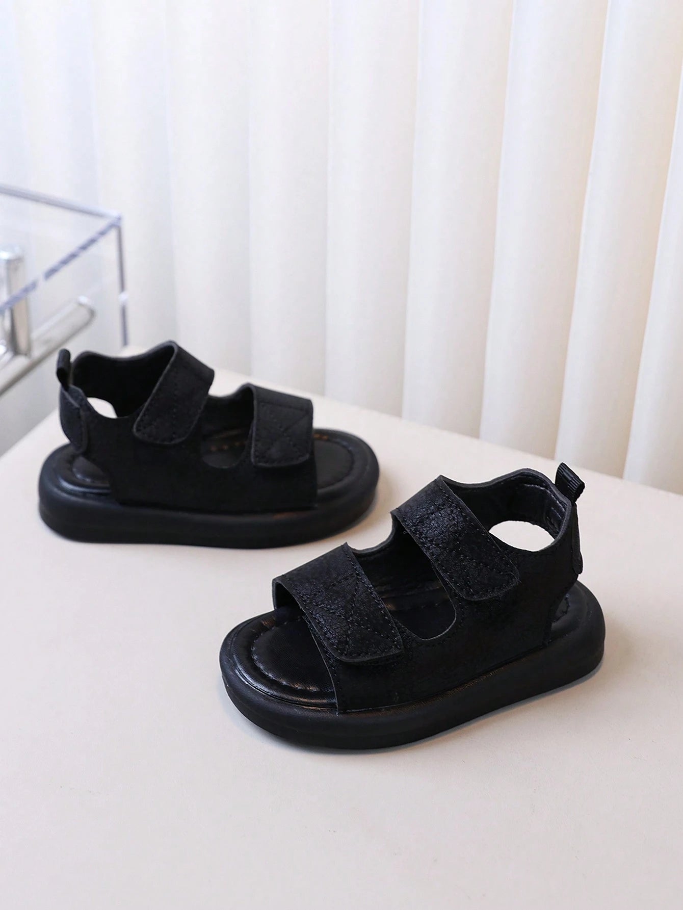 New Kids Summer Sandals, Boys Girls Indoor Outdoor Slip-Resistant Beach Shoes, Soft Bottom Toddler Walking Shoes
