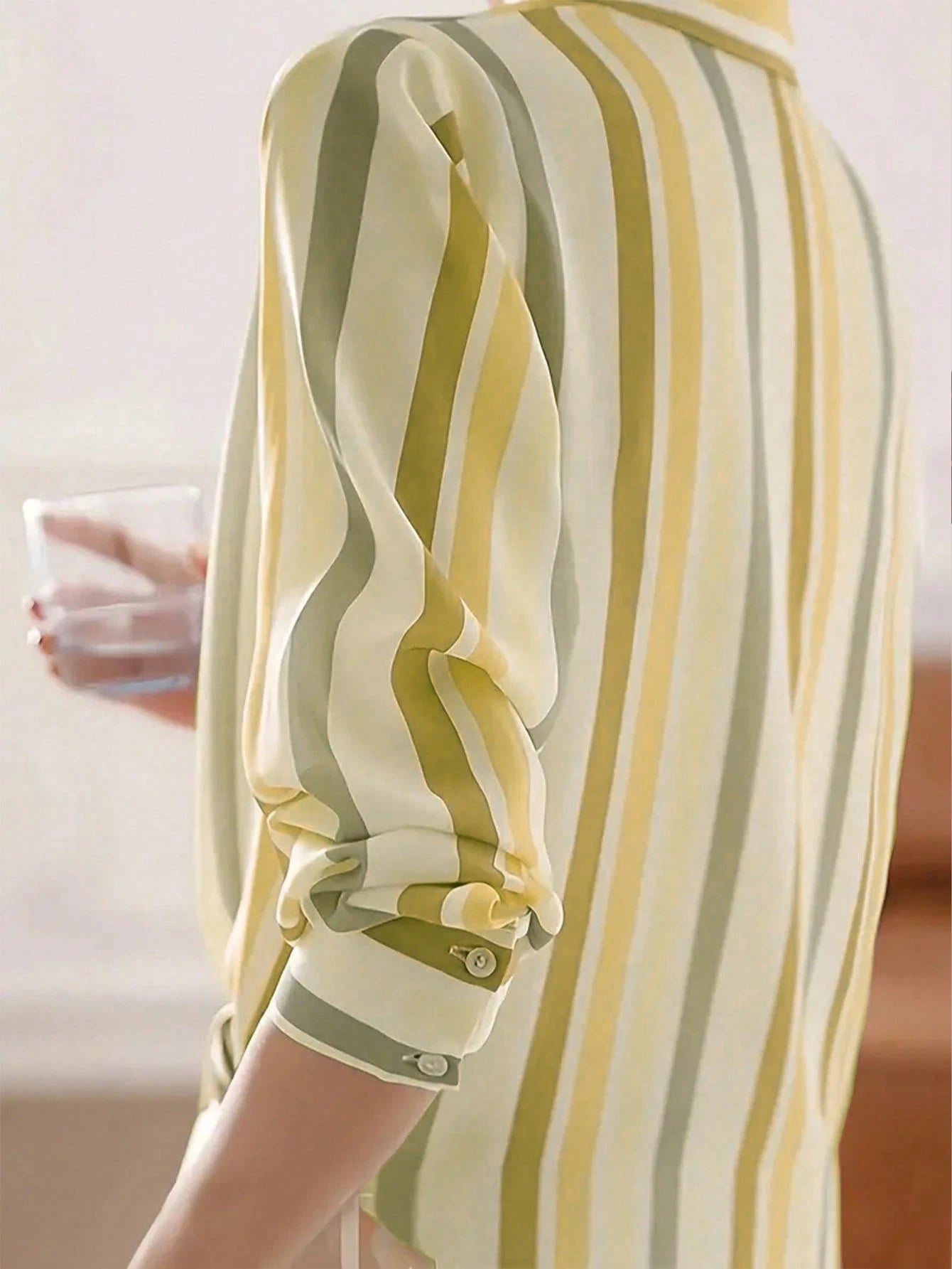 New Loose Fit Long Sleeve Women Blouse Solid Color Shirt Casual Spring