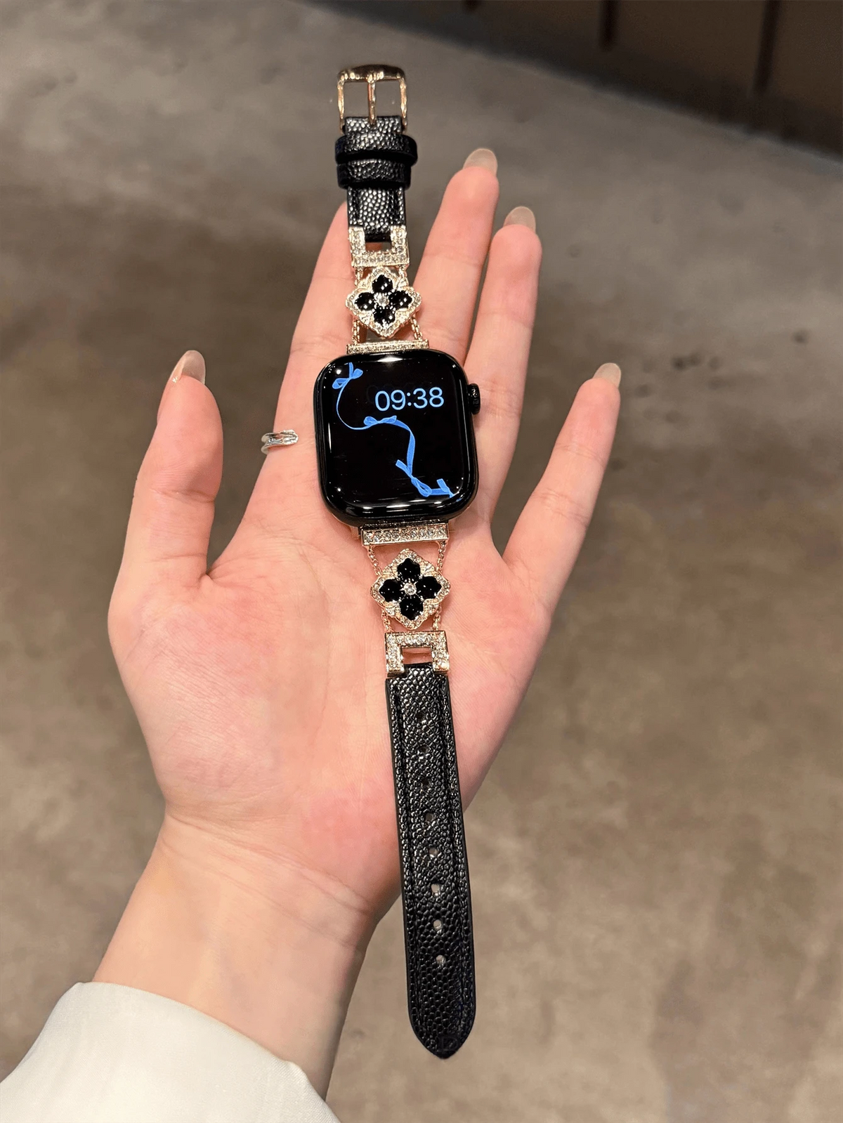 New Microfiber Faux Leather Watch Band Compatible With Apple Watch Series 10/8/9/7/6/5/4/3/2/1, Also Compatible With Apple Watch Ultra 40mm 44mm 41mm 45mm 49mm 42mm 38mm Women's Fashion Bracelet Acces