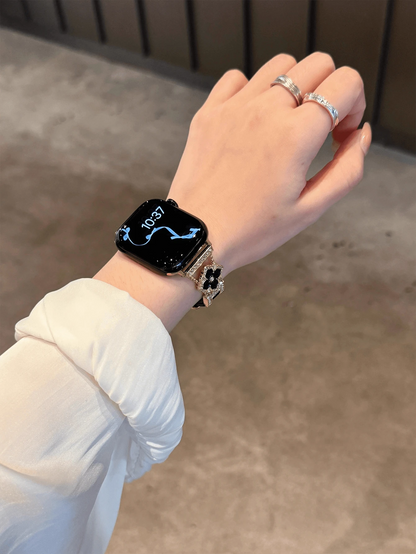New Microfiber Faux Leather Watch Band Compatible With Apple Watch Series 10/8/9/7/6/5/4/3/2/1, Also Compatible With Apple Watch Ultra 40mm 44mm 41mm 45mm 49mm 42mm 38mm Women's Fashion Bracelet Acces