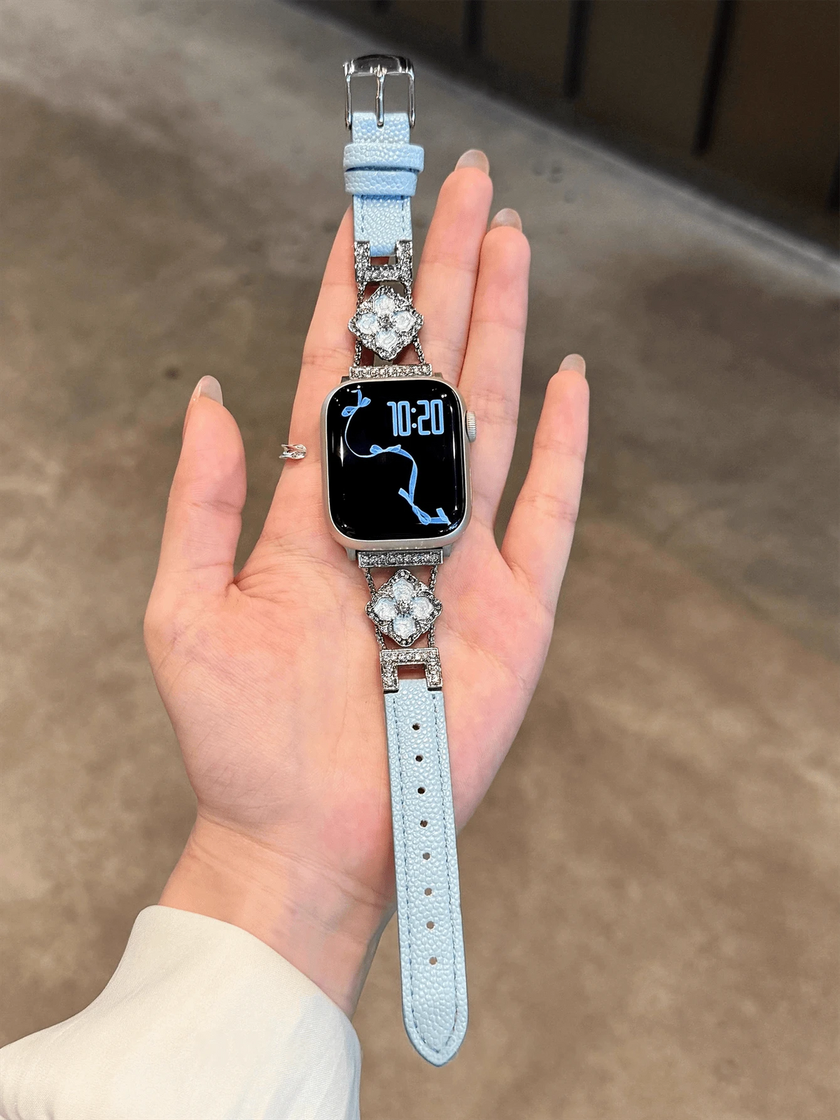 New Microfiber Faux Leather Watch Band Compatible With Apple Watch Series 10/8/9/7/6/5/4/3/2/1, Also Compatible With Apple Watch Ultra 40mm 44mm 41mm 45mm 49mm 42mm 38mm Women's Fashion Bracelet Acces