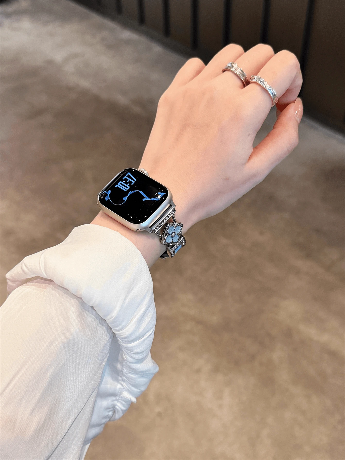 New Microfiber Faux Leather Watch Band Compatible With Apple Watch Series 10/8/9/7/6/5/4/3/2/1, Also Compatible With Apple Watch Ultra 40mm 44mm 41mm 45mm 49mm 42mm 38mm Women's Fashion Bracelet Acces