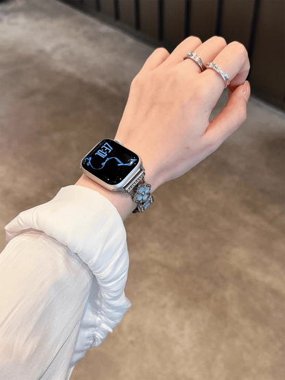 New Microfiber Faux Leather Watch Band Compatible With Apple Watch Series 10/8/9/7/6/5/4/3/2/1, Also Compatible With Apple Watch Ultra 40mm 44mm 41mm 45mm 49mm 42mm 38mm Women's Fashion Bracelet Acces