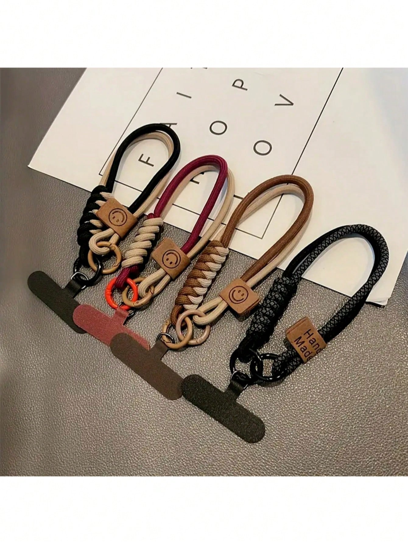New Universal Phone Lanyard Wristlet, Woven Nylon Phone Strap Bracelet, Sturdy Phone Neck Strap With Card Holder Accessory Gifts For Mother, Family, Friends, Birthday, Holiday Phone Charm, Phone Chain