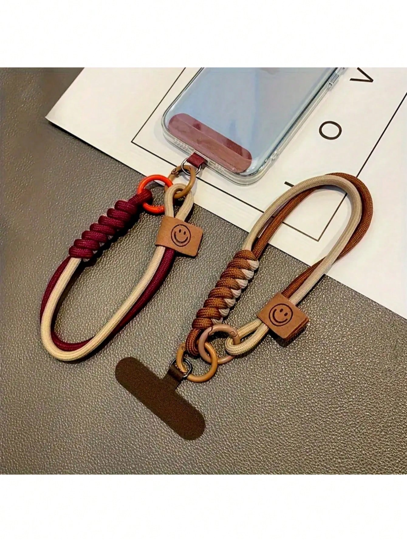 New Universal Phone Lanyard Wristlet, Woven Nylon Phone Strap Bracelet, Sturdy Phone Neck Strap With Card Holder Accessory Gifts For Mother, Family, Friends, Birthday, Holiday Phone Charm, Phone Chain