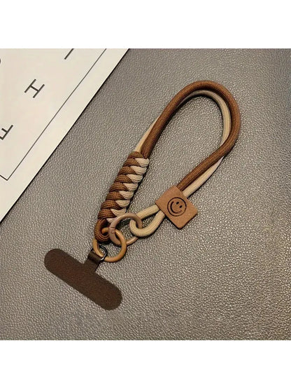 New Universal Phone Lanyard Wristlet, Woven Nylon Phone Strap Bracelet, Sturdy Phone Neck Strap With Card Holder Accessory Gifts For Mother, Family, Friends, Birthday, Holiday Phone Charm, Phone Chain