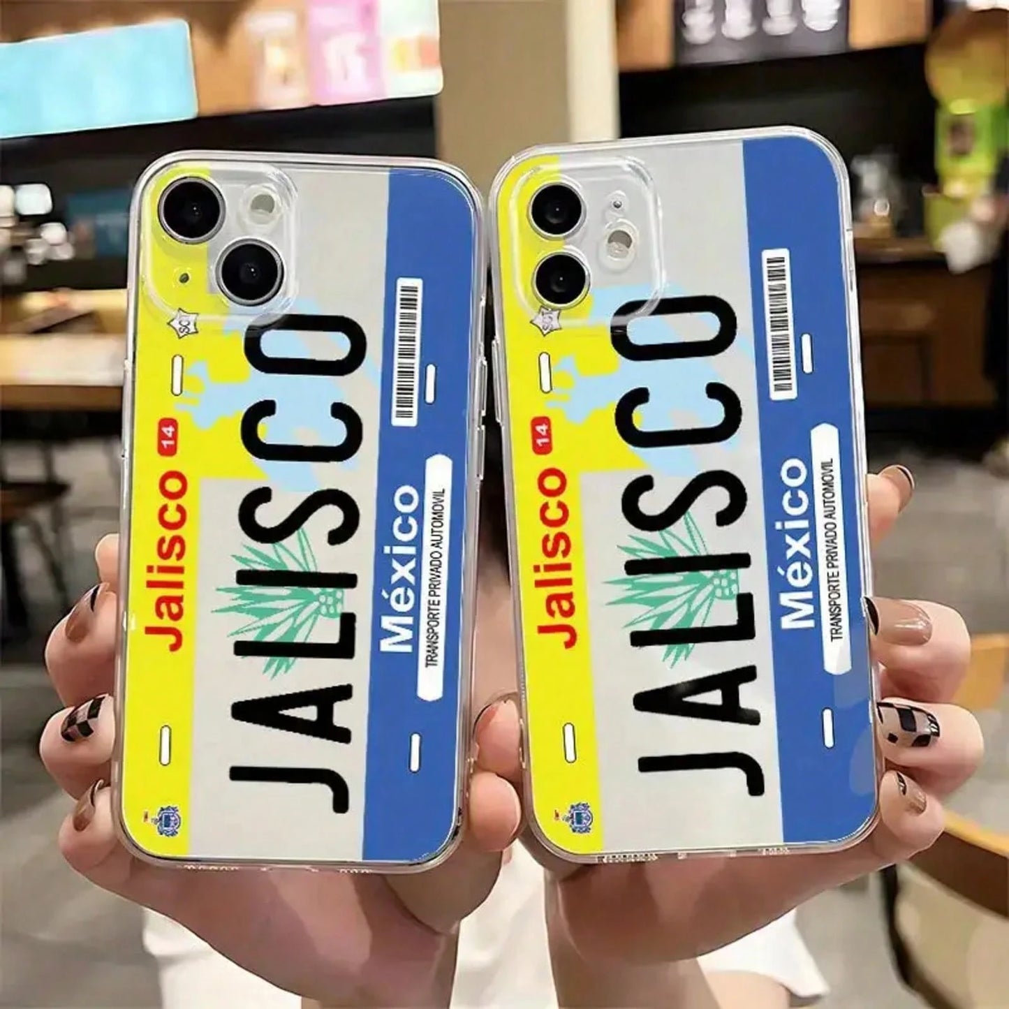 NewA Phone Case With Transparent Creative Print Design Inspired By Jalisco, Mexico, Suitable For IPhone 16/16Plus/16Pro/16Promax, 13/13Pro/13Promax, 12/12Pro/12Promax, 11/11Pro/11Pro Max, And 7/8 X/Xs