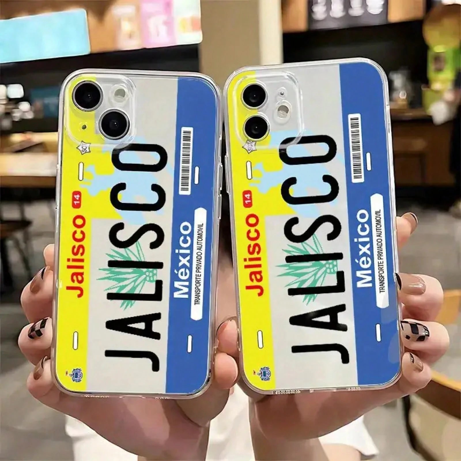 NewA Phone Case With Transparent Creative Print Design Inspired By Jalisco, Mexico, Suitable For IPhone 16/16Plus/16Pro/16Promax, 13/13Pro/13Promax, 12/12Pro/12Promax, 11/11Pro/11Pro Max, And 7/8 X/Xs