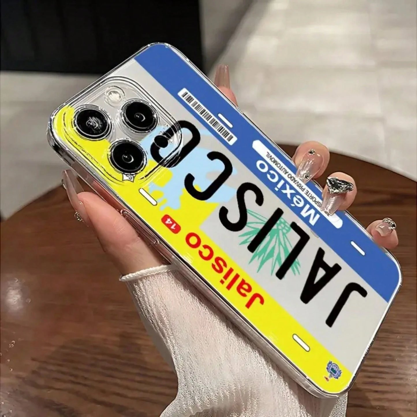NewA Phone Case With Transparent Creative Print Design Inspired By Jalisco, Mexico, Suitable For IPhone 16/16Plus/16Pro/16Promax, 13/13Pro/13Promax, 12/12Pro/12Promax, 11/11Pro/11Pro Max, And 7/8 X/Xs