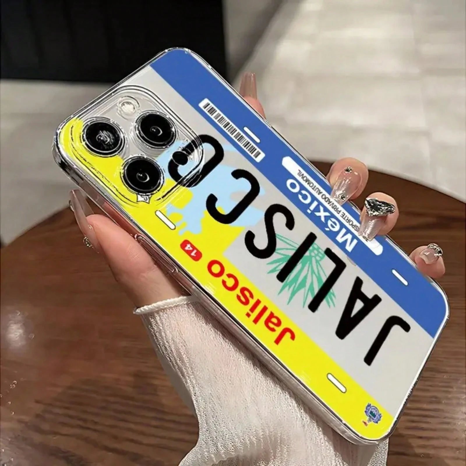 NewA Phone Case With Transparent Creative Print Design Inspired By Jalisco, Mexico, Suitable For IPhone 16/16Plus/16Pro/16Promax, 13/13Pro/13Promax, 12/12Pro/12Promax, 11/11Pro/11Pro Max, And 7/8 X/Xs