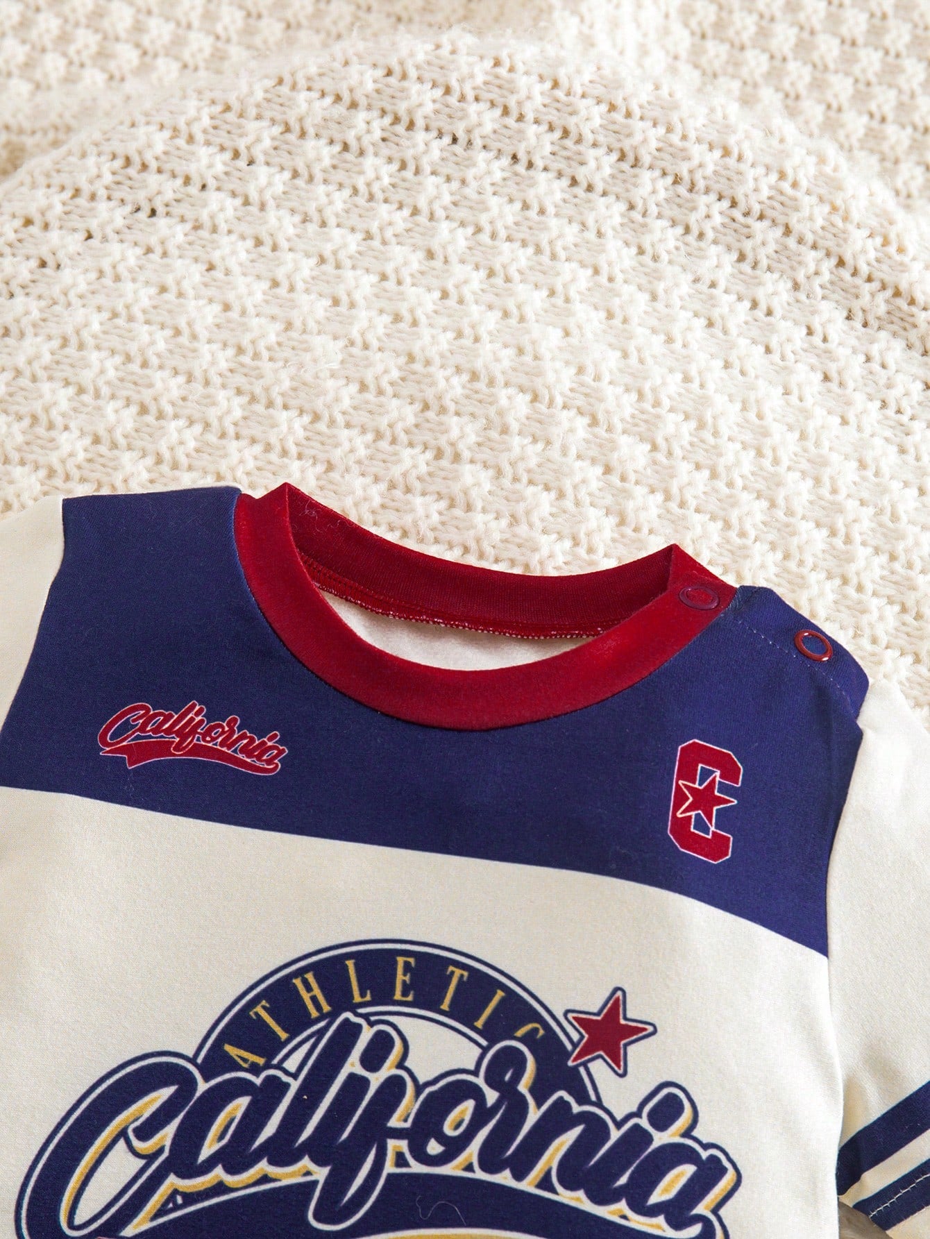 Newborn Baby Boy Clothes Off-White Summer Casual Vacation Sports Letter Print Short Sleeve T-Shirt And Shorts Set,Basketball Football Baseball Outfit